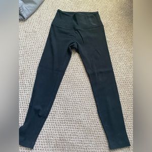 Pink black leggings size S